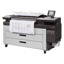 HP PageWide XL 4100 40-in Multifunction Printer with Top Stacker (J2V02A)