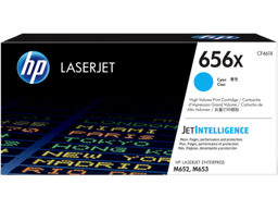 HP 656X High Yield Cyan Original LaserJet Toner Cartridge (CF461X)