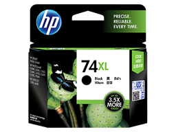 HP 74XL High Yield Black Original Ink Cartridge (CB336WA)
