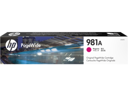 HP 981A Magenta Original PageWide Cartridge (J3M69A)