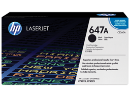 HP 647A Black Original LaserJet Toner Cartridge (CE260A)
