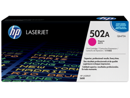 HP 502A Magenta Original LaserJet Toner Cartridge (Q6473A)