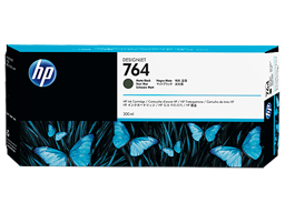 HP 764 300-ml Matte Black DesignJet Ink Cartridge (C1Q16A)