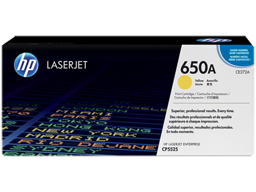 HP 650A Yellow Original LaserJet Toner Cartridge (CE272A)