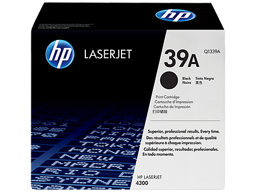 HP 39A Black Original LaserJet Toner Cartridge (Q1339A)