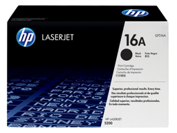 HP 16A Black Original LaserJet Toner Cartridge (Q7516A)