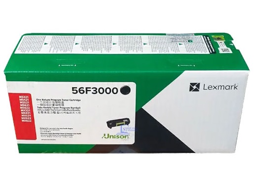 Hình của Lexmark 56F3000 Black Return Program Toner Cartridge (56F3000)