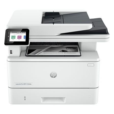 Hình của Máy in HP LaserJet Pro MFP 4103fdn (2Z628A)