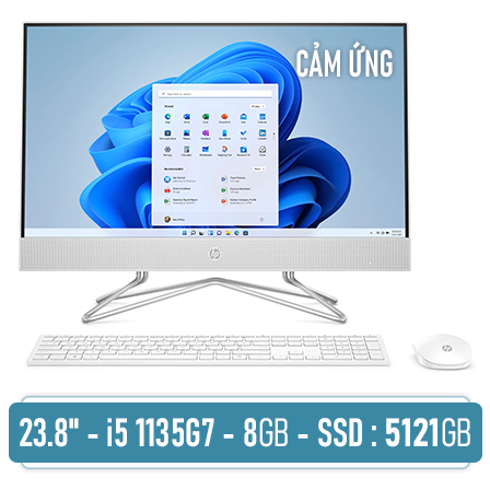 Hình của HP All-in-One 24-df1028d Bundle PC (4B6E1PA)