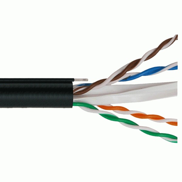 Hình của Cáp mạng DINTEK CAT.6 UTP, 4 pair, 23AWG, 305m/box cáp treo ngoài trời (1101-04013)