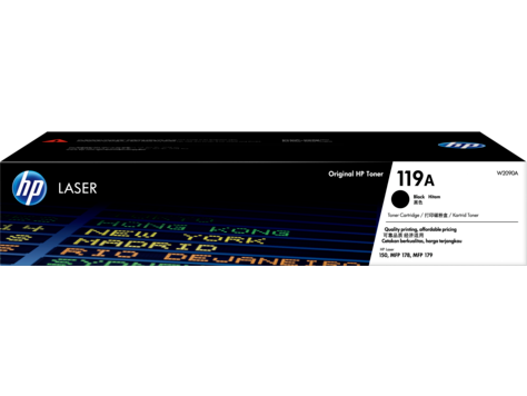 Hình của HP 119A Black Original Laser Toner Cartridge (W2090A)