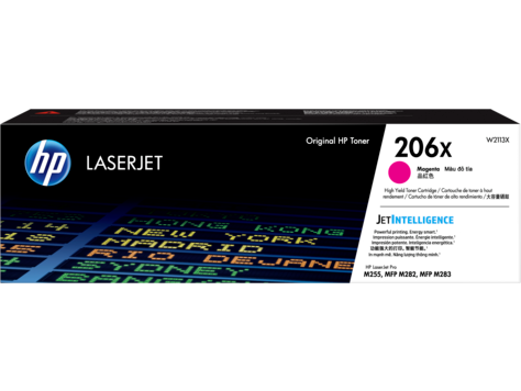 Hình của HP 206X High Yield Magenta Original LaserJet Toner Cartridge (W2113X)