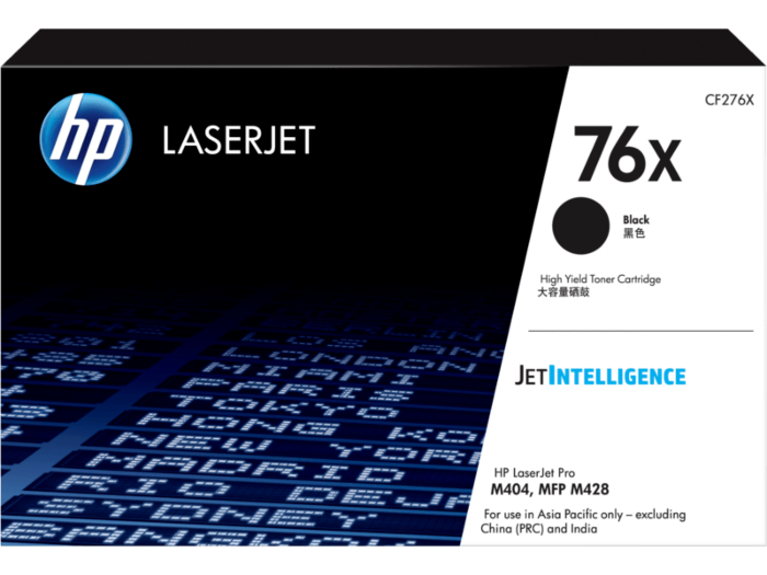 Hình của Mực in HP 76X High Yield Black Original LaserJet Toner Cartridge (CF276X)