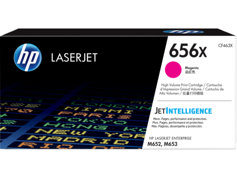 Hình của HP 656X High Yield Magenta Original LaserJet Toner Cartridge (CF463X)