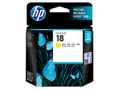 Hình của HP 18 Yellow Original Ink Cartridge (C4939A)