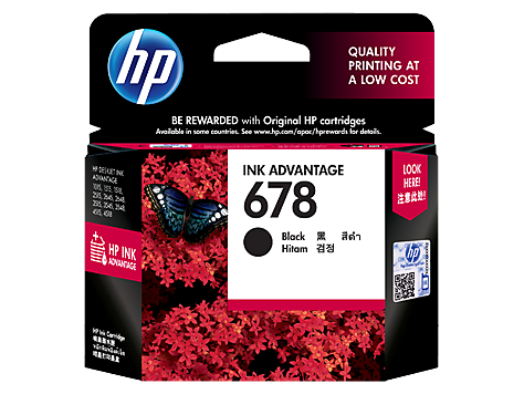 Hình của HP 678 Black Original Ink Advantage Cartridge (CZ107AA)