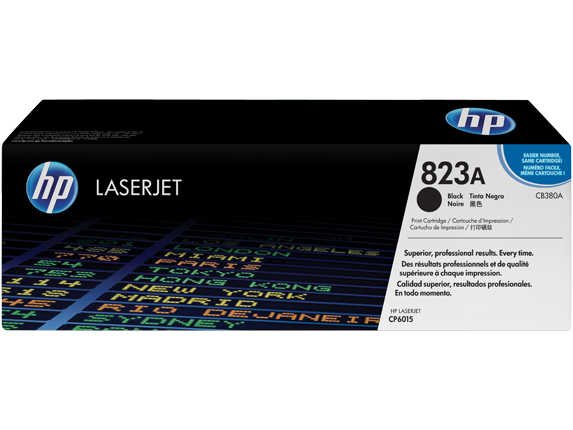 Hình của HP 823A Black Original LaserJet Toner Cartridge (CB380A)