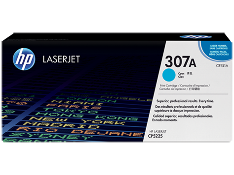 Hình của HP 307A Cyan Original LaserJet Toner Cartridge (CE741A)