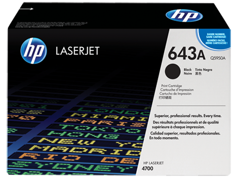 Hình của HP 643A Black Original LaserJet Toner Cartridge (Q5950A)