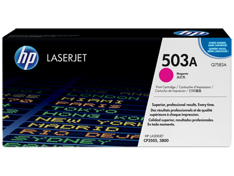 Hình của HP 503A Magenta Original LaserJet Toner Cartridge (Q7583A)