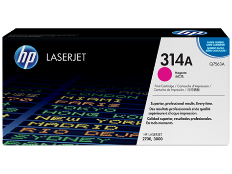 Hình của HP 314A Magenta Original LaserJet Toner Cartridge (Q7563A)