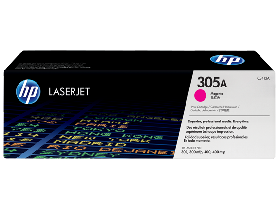 Hình của HP 305A Magenta Original LaserJet Toner Cartridge (CE413A)