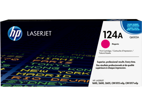 Hình của HP 124A Magenta Original LaserJet Toner Cartridge (Q6003A)