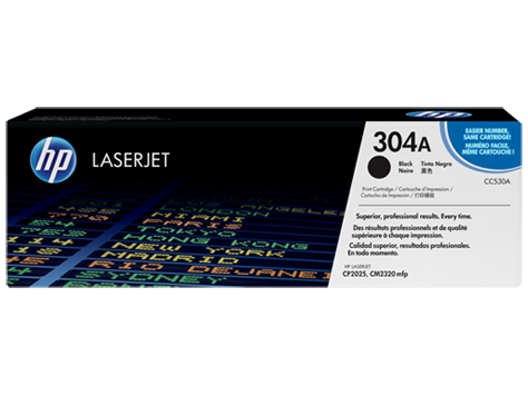 Hình của HP 304A Black Original LaserJet Toner Cartridge (CC530A)