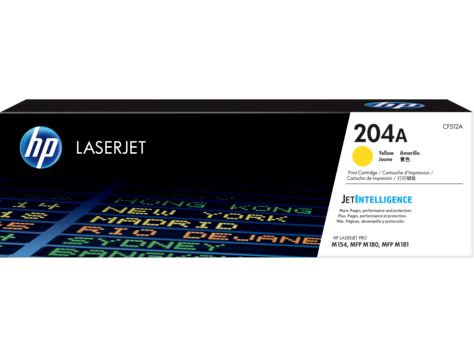 Hình của HP 204A Yellow Original LaserJet Toner Cartridge(CF512A)