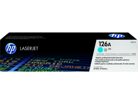 Hình của HP 126A Cyan Original LaserJet Toner Cartridge (CE311A)