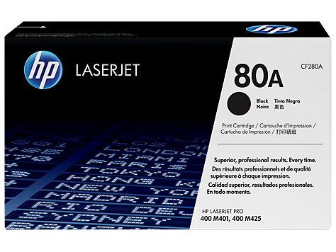 Hình của HP 80A Black Original LaserJet Toner Cartridge (CF280A)