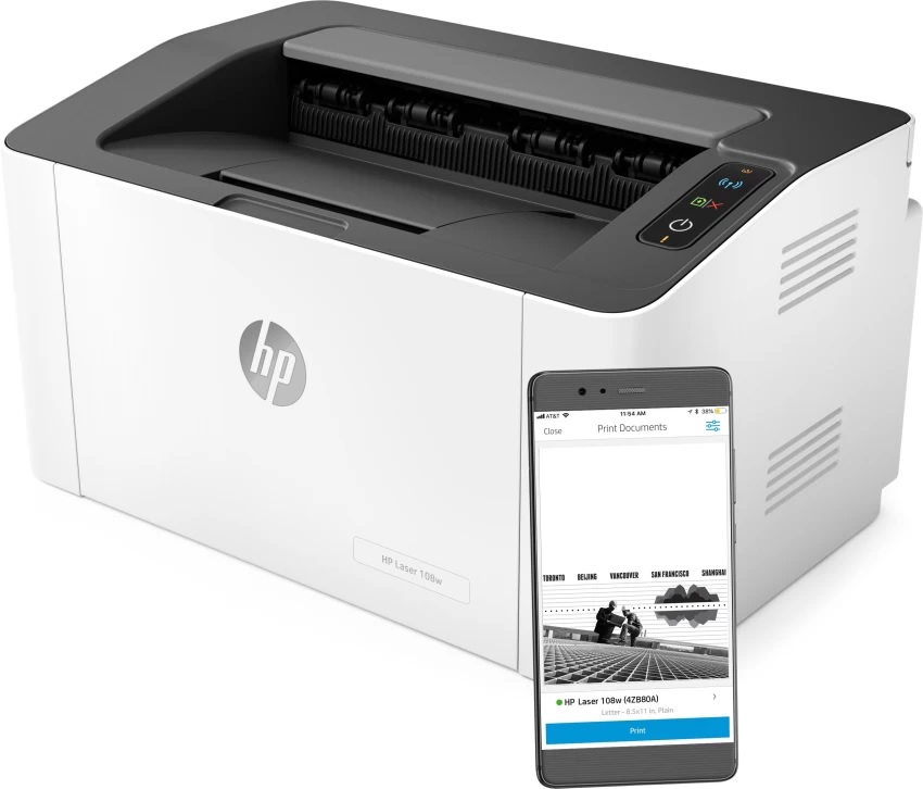 Hình của HP LaserJet 108w Printer (4ZB80A)