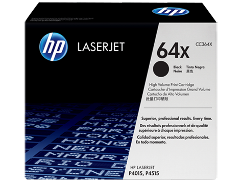 Hình của HP 64X High Yield Black Original LaserJet Toner Cartridge (CC364X)