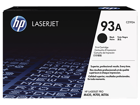 Hình của HP 93A Black Original LaserJet Toner Cartridge (CZ192A)