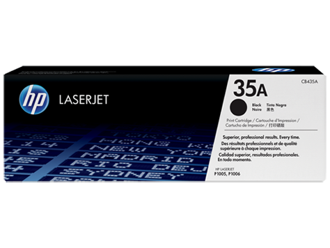 Hình của HP 35A Black Original LaserJet Toner Cartridge (CB435A)