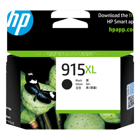 Hình của HP 915XL High Yield Black Original Ink Cartridge (3YM22AA)