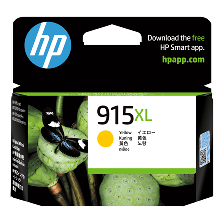 Hình của HP 915XL High Yield Yellow Original Ink Cartridge (3YM21AA)