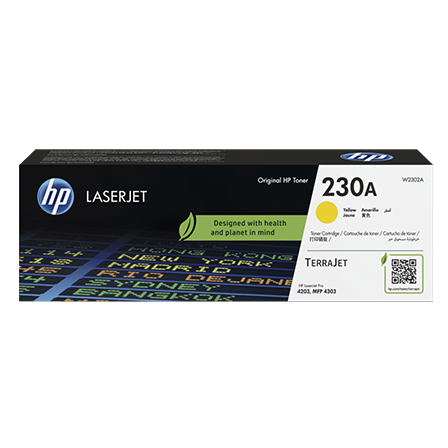 Hình của HP 230A Yellow Original LaserJet Toner Cartridge (W2302A)