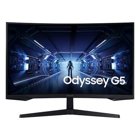 Hình của Màn hình Odyssey G5 cong Samsung WQHD G55T 32 inch (LC32G55TQBEXXV)