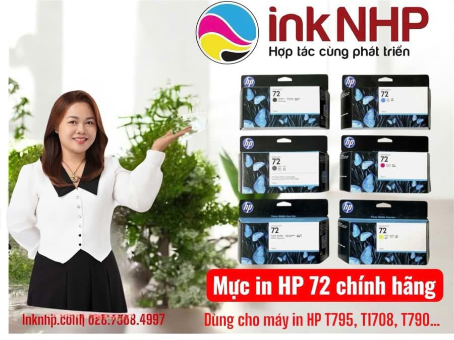 Mực In HP 72 Dùng Cho Máy In A0 Chính Hãng – Bản In Sắc Nét, Màu Chuẩn, Độ Bền Cao Mực In HP 72 Dùng Cho Máy In A0 Chính Hãng – Bản In Sắc Nét, Màu Chuẩn, Độ Bền Cao