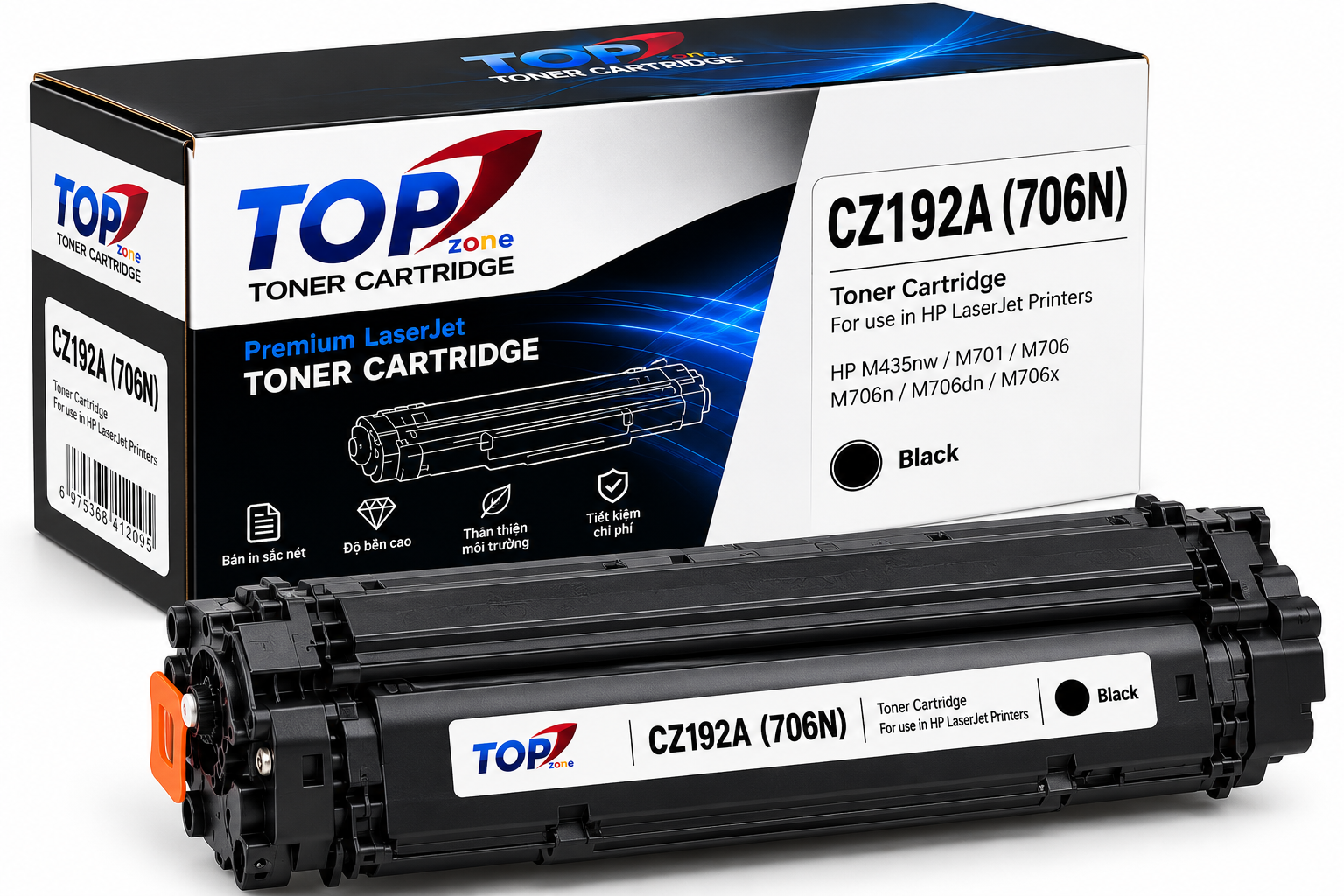 Mực in thương hiệu TOPzone CZ192A