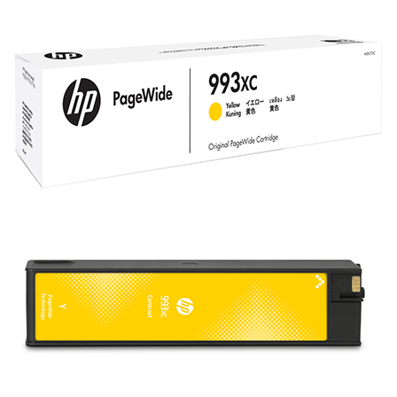 Hình của HP 993XC Yellow Contract PageWide Cartridge (M0K27XC)