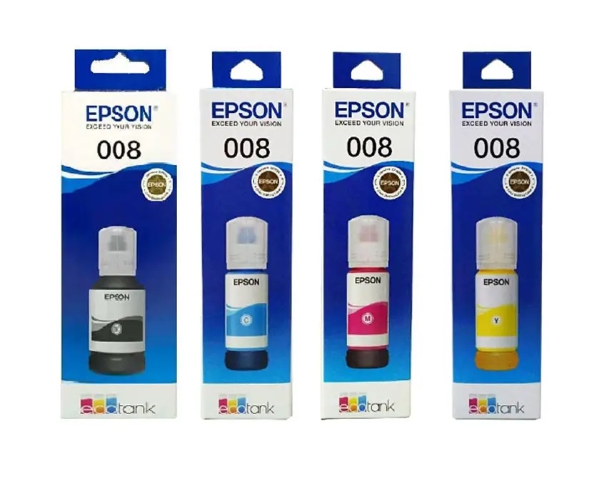 Hình của Mực in Epson 008 Pigment Black Ink Bottle (C13T06G100)