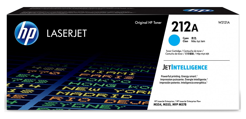 Hình của HP 212A Cyan Original LaserJet Toner Cartridge (W2121A)